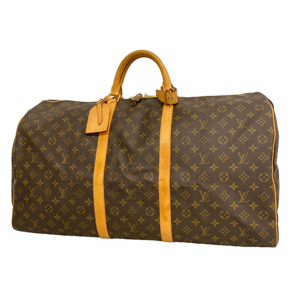 Louis Vuitton Boston Bag Monogram Keepall 60 Brown