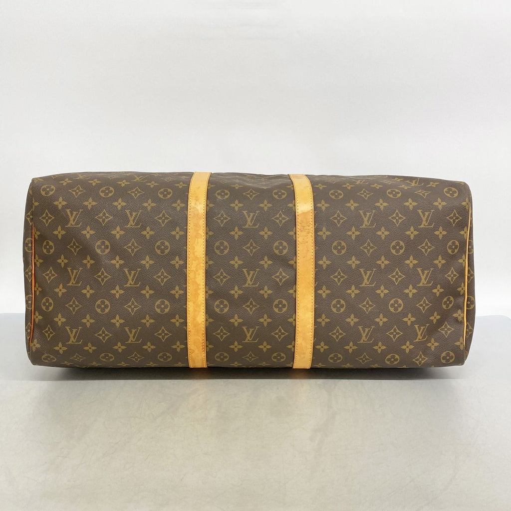 Louis Vuitton Boston Bag Monogram Keepall 60 Brown — view 3