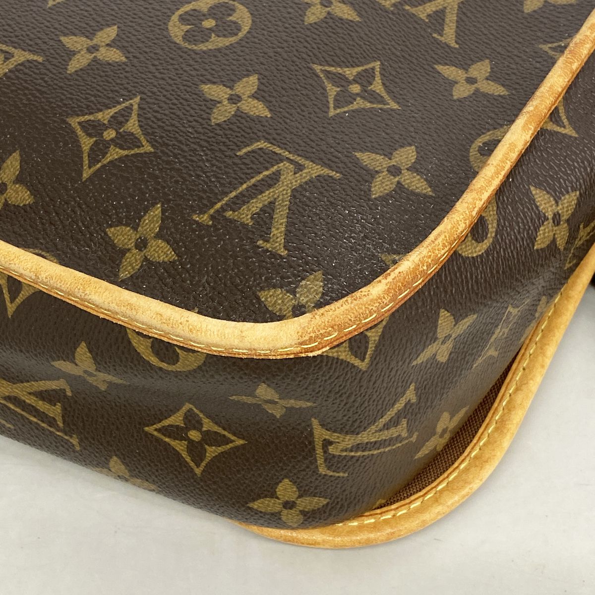 Louis Vuitton Shoulder Bag Monogram Messenger Bosfall PM Brown — view 6