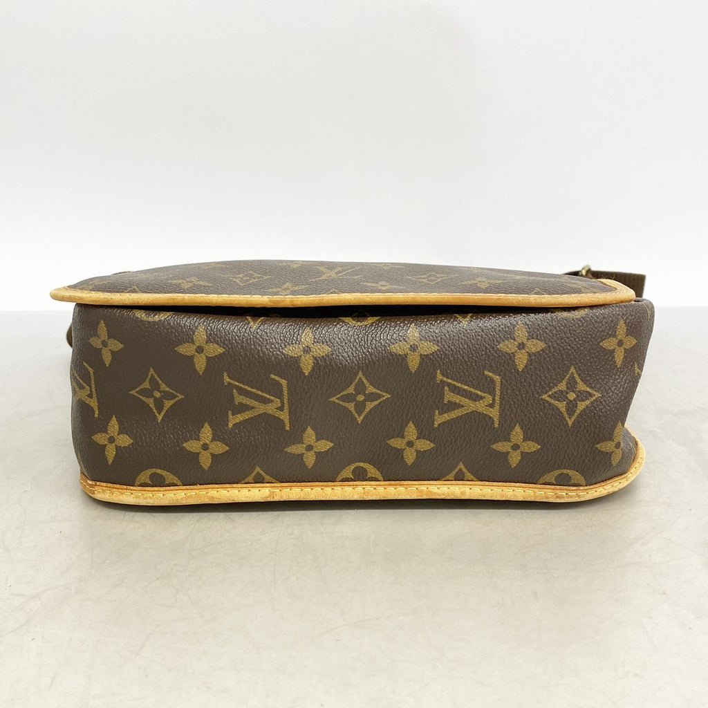 Louis Vuitton Shoulder Bag Monogram Messenger Bosfall PM Brown — view 3