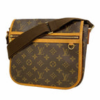 Louis Vuitton Shoulder Bag Monogram Messenger Bosfall PM Brown