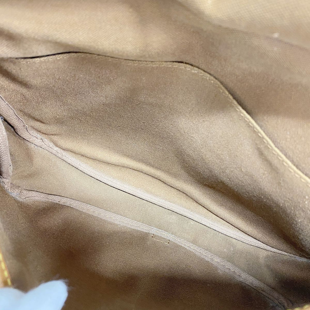 Louis Vuitton Shoulder Bag Monogram Saumur 30 Brown — view 4