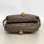 Louis Vuitton Shoulder Bag Monogram Saumur 30 Brown — view 3