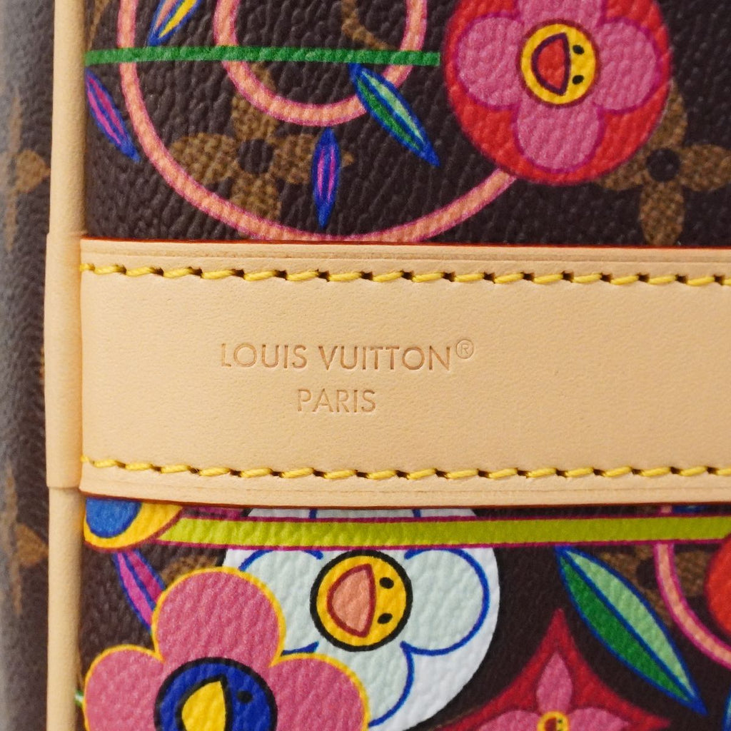 Louis Vuitton Boston Bag Monogram LV Takashi Murakami Keepall Bandouliere 45 — view 5
