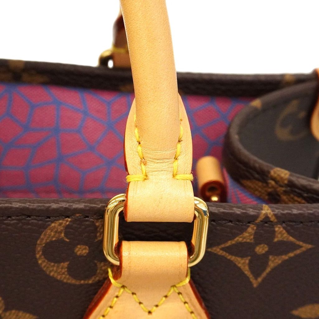 Louis Vuitton Monogram Pumpkin LV Xyk On The Go PM Brown Red 2-Way Bag — view 6