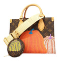 Louis Vuitton Monogram Pumpkin LV Xyk On The Go PM Brown Red 2-Way Bag
