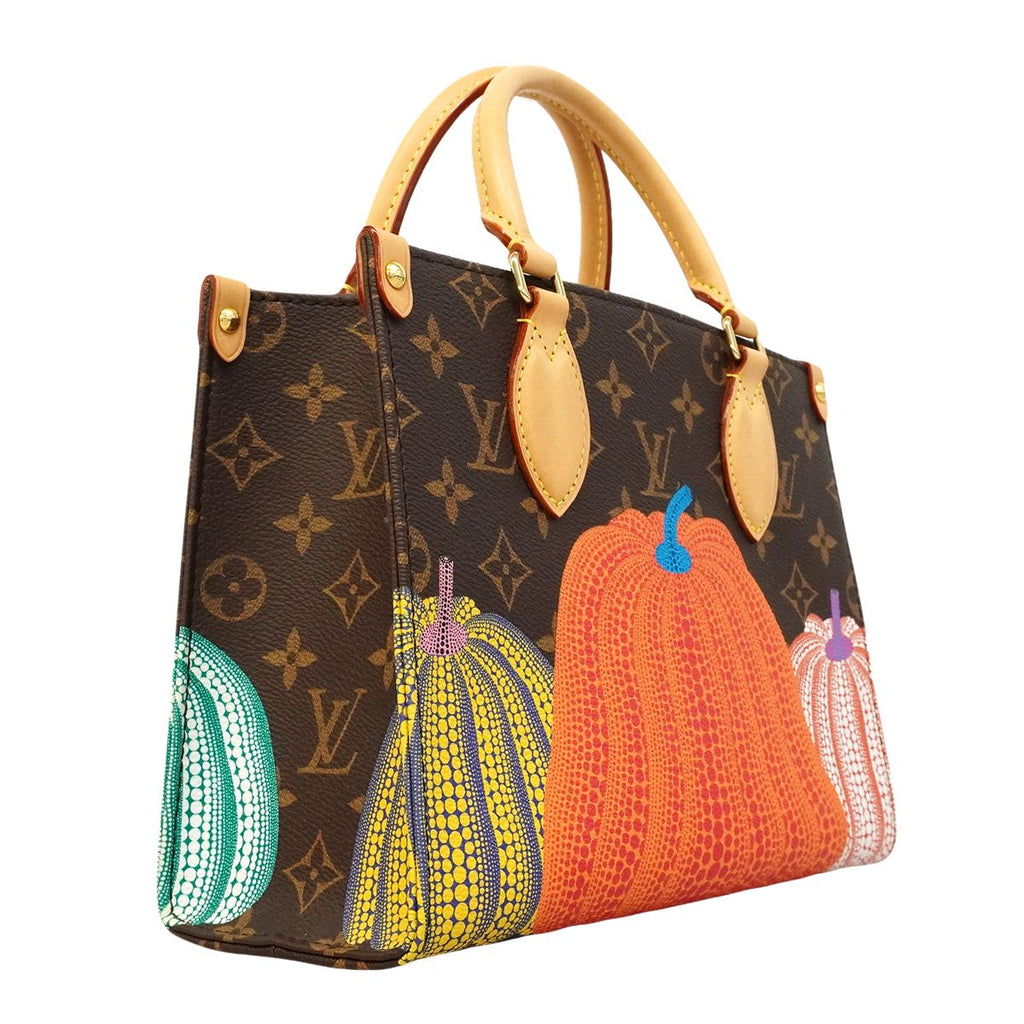 Louis Vuitton Monogram Pumpkin LV Xyk On The Go PM Brown Red 2-Way Bag — view 2