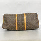 Louis Vuitton Boston Bag Monogram Keepall 55 Brown — view 3