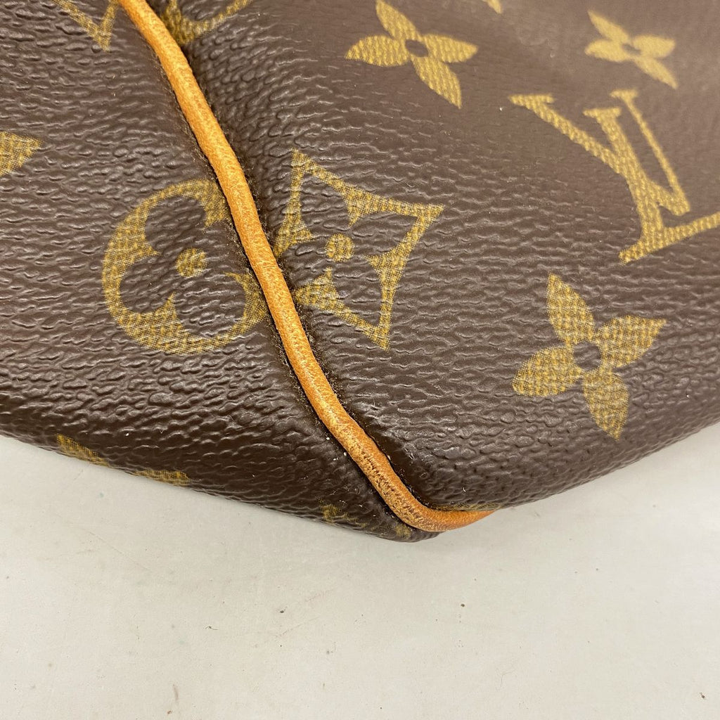Louis Vuitton Boston Bag Monogram Keepall 55 Brown — view 6