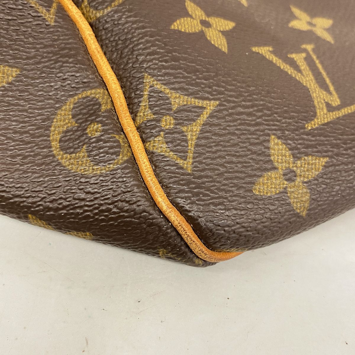 Louis Vuitton Boston Bag Monogram Keepall 55 Brown — view 6
