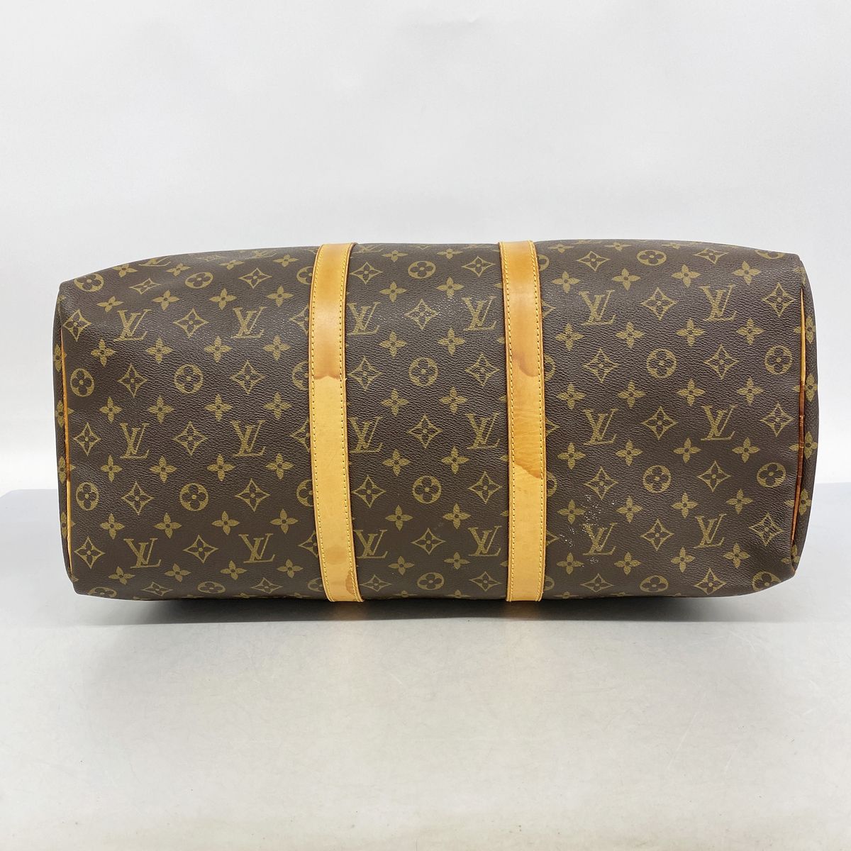 Louis Vuitton Boston Bag Monogram Keepall 50 Brown — view 3