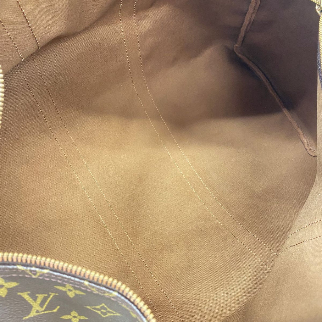Louis Vuitton Boston Bag Monogram Keepall 50 Brown — view 4