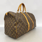 Louis Vuitton Boston Bag Monogram Keepall 50 Brown — view 2