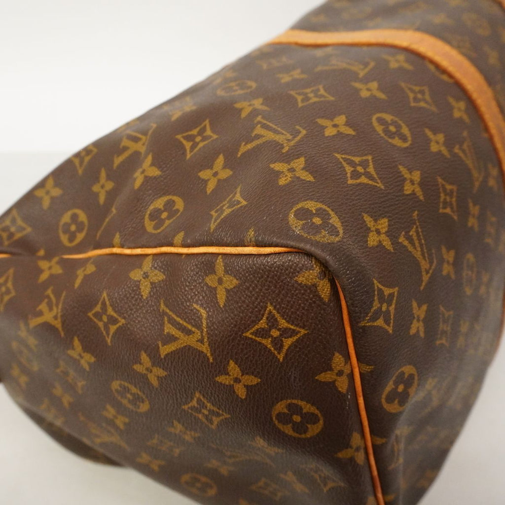 Louis Vuitton Boston Bag Monogram Keepall 50 Brown — view 6
