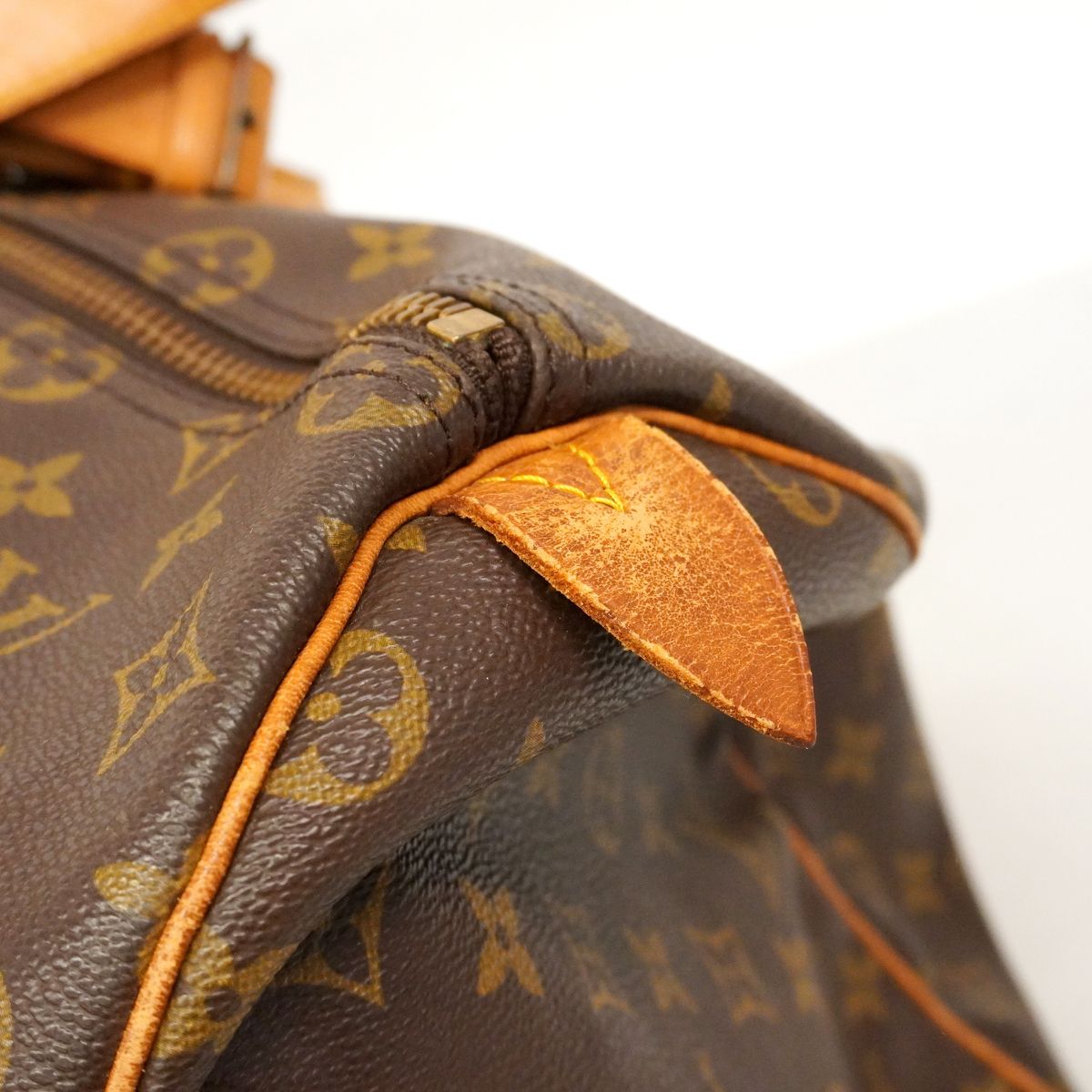 Louis Vuitton Boston Bag Monogram Keepall 50 Brown — view 8