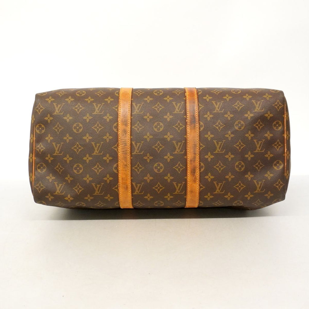 Louis Vuitton Boston Bag Monogram Keepall 50 Brown — view 3