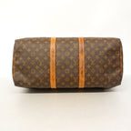 Louis Vuitton Boston Bag Monogram Keepall 50 Brown — view 3