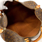 Louis Vuitton Boston Bag Monogram Keepall 50 Brown — view 4