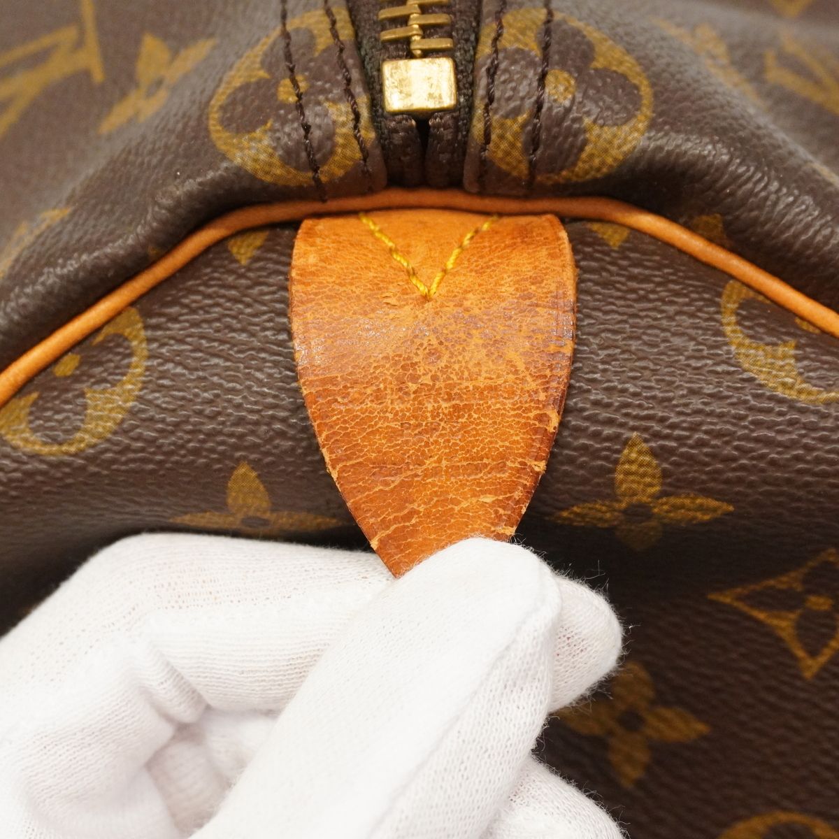 Louis Vuitton Boston Bag Monogram Keepall 50 Brown — view 5