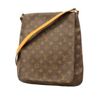 Louis Vuitton Shoulder Bag Monogram Musette Brown