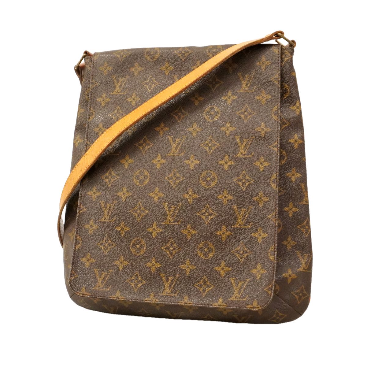 Louis Vuitton Shoulder Bag Monogram Musette Brown