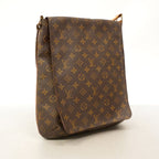 Louis Vuitton Shoulder Bag Monogram Musette Brown — view 2