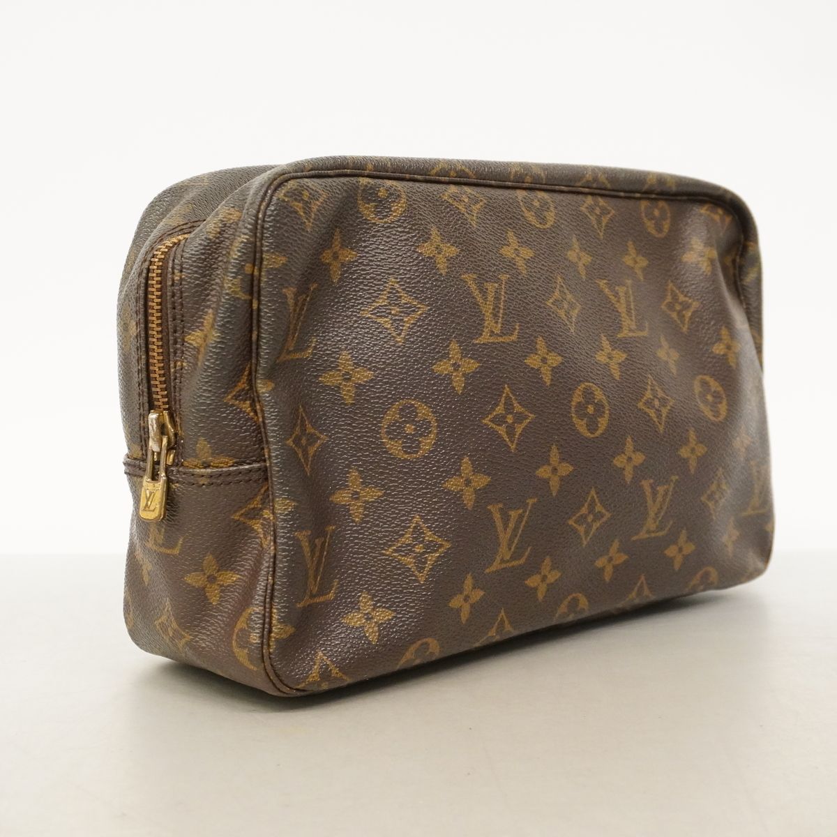 Louis Vuitton Pouch Monogram Trousse Toilet 28 Brown — view 2