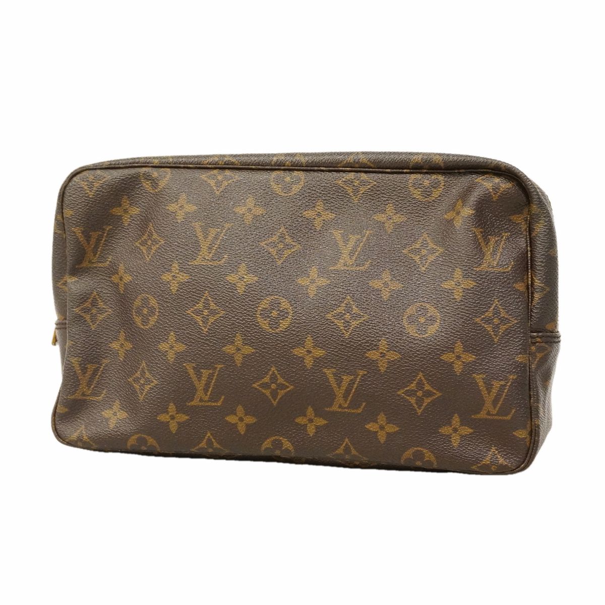 Louis Vuitton Pouch Monogram Trousse Toilet 28 Brown