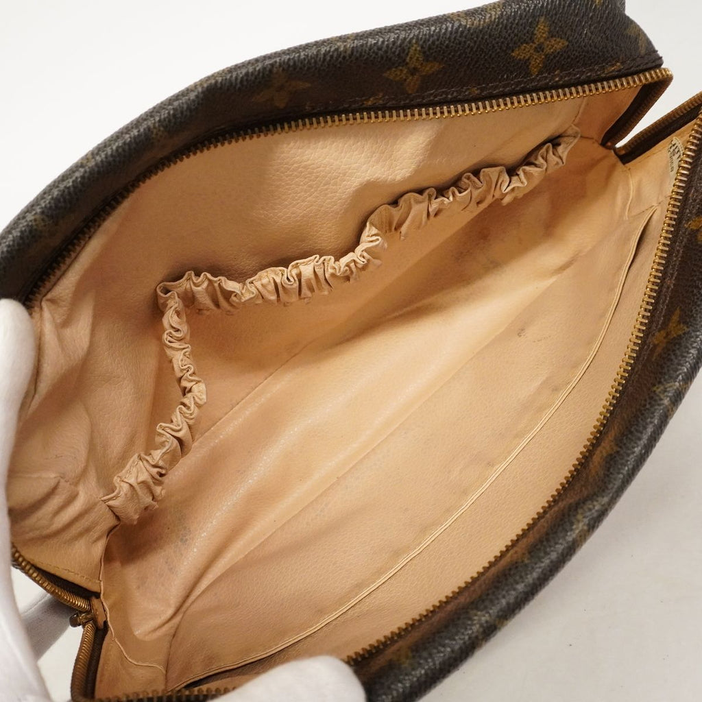 Louis Vuitton Pouch Monogram Trousse Toilet 28 Brown — view 4