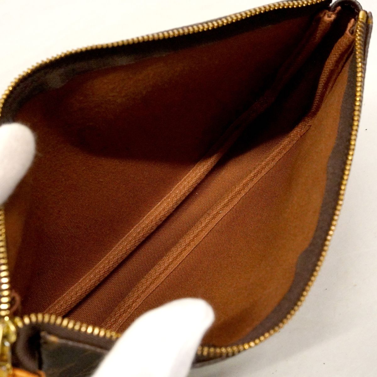 Louis Vuitton Pouch Monogram Pochette Ascending Soir Brown — view 4