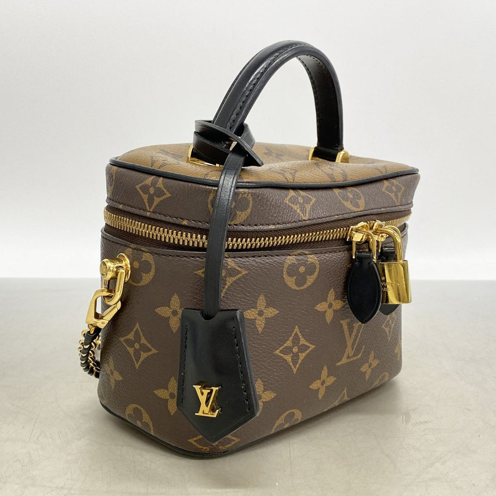 Louis Vuitton Vanity Bag Monogram Reverse Nvpm Brown 2-Way Bag — view 2