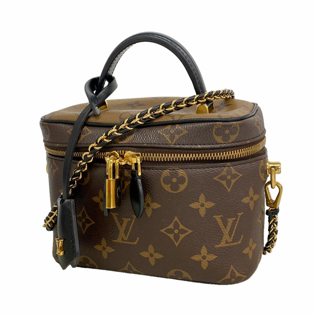 Louis Vuitton Vanity Bag Monogram Reverse Nvpm Brown 2-Way Bag