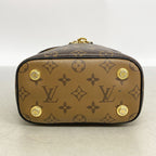 Louis Vuitton Vanity Bag Monogram Reverse Nvpm Brown 2-Way Bag — view 3
