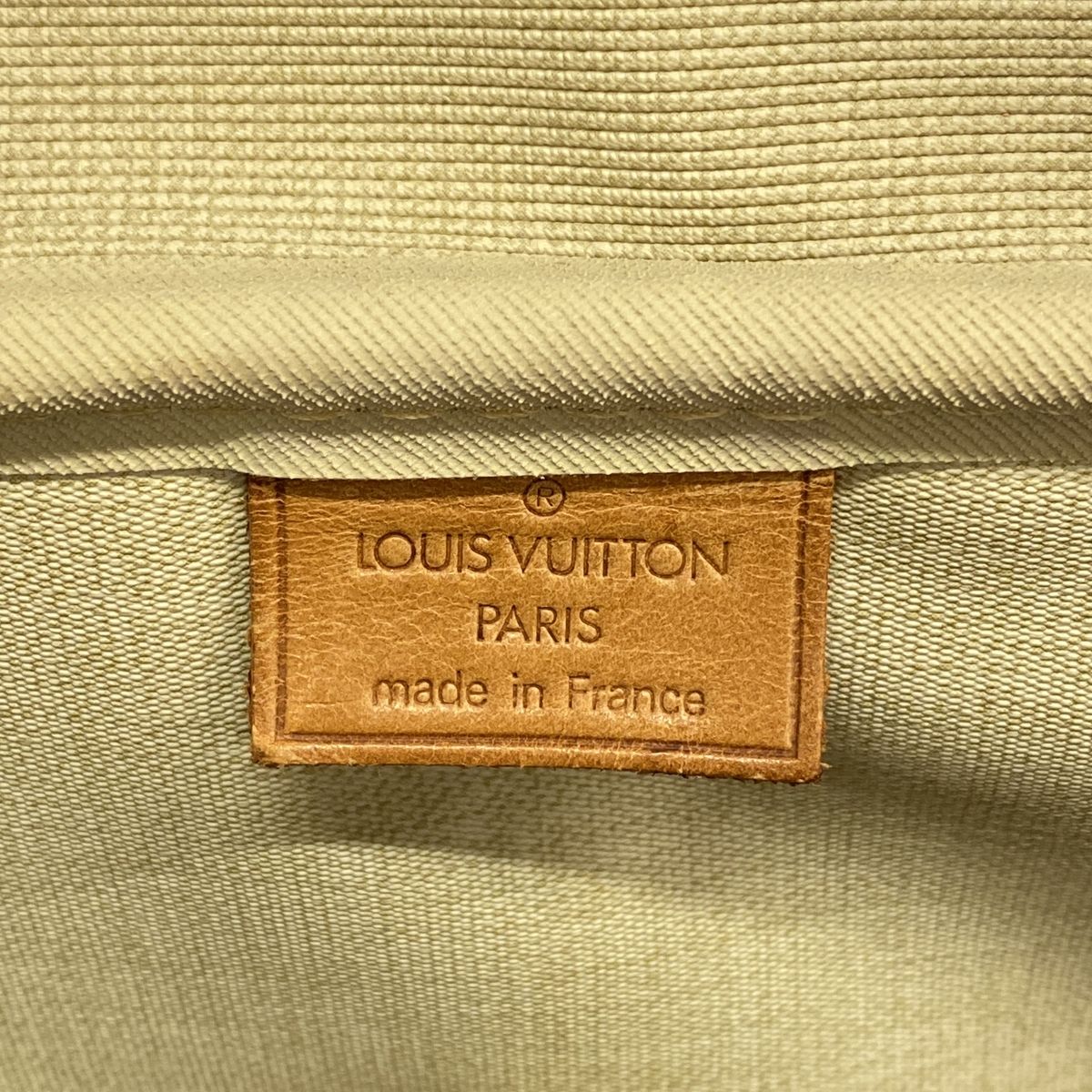 Louis Vuitton Monogram Deauville Brown Handbag — view 5