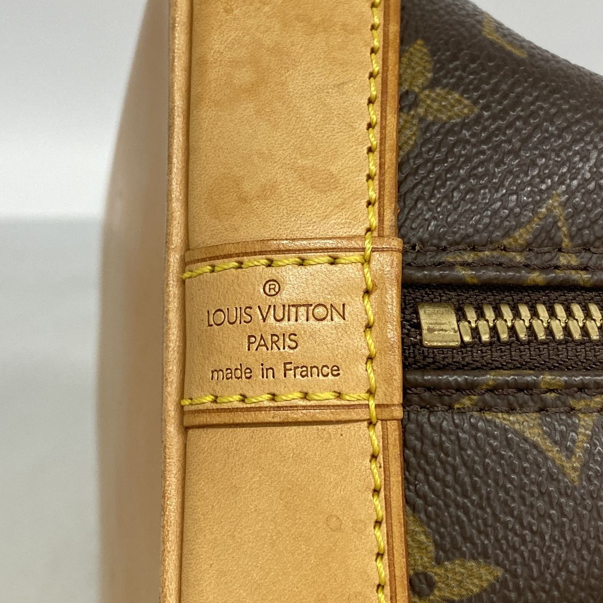 Louis Vuitton Monogram Alma Brown Handbag — view 5