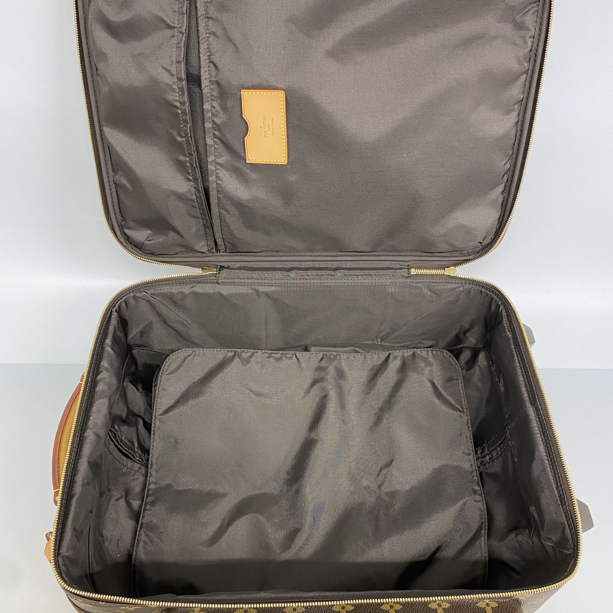 Louis Vuitton Travel Bag Monogram Trolley 50 Bosfall Brown — view 4
