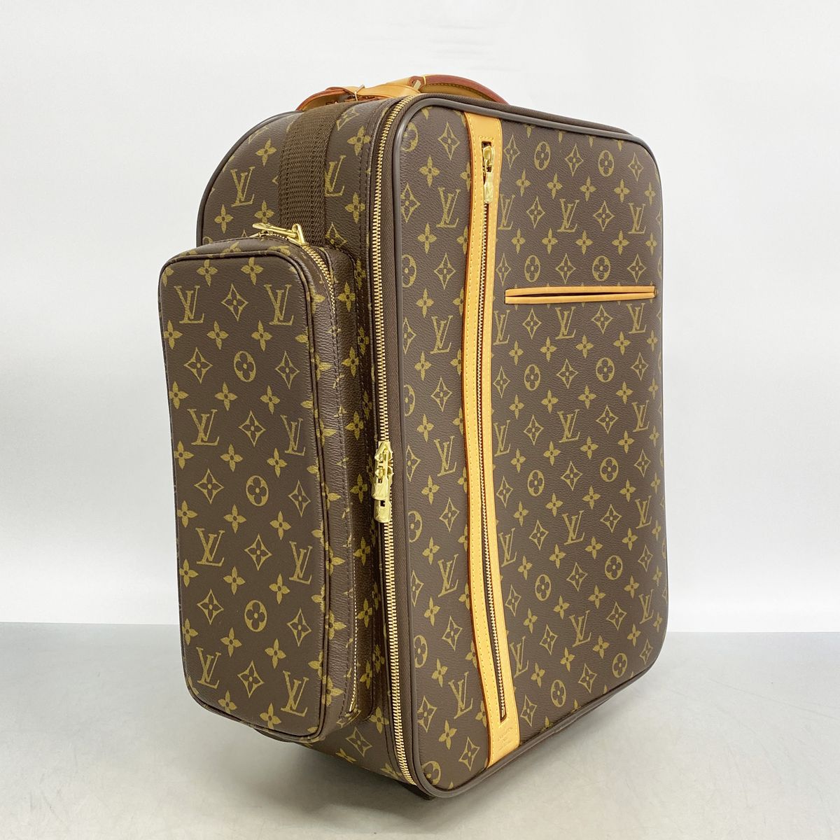Louis Vuitton Travel Bag Monogram Trolley 50 Bosfall Brown — view 2