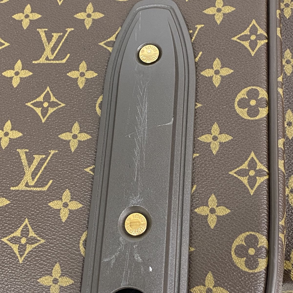 Louis Vuitton Travel Bag Monogram Trolley 50 Bosfall Brown — view 7