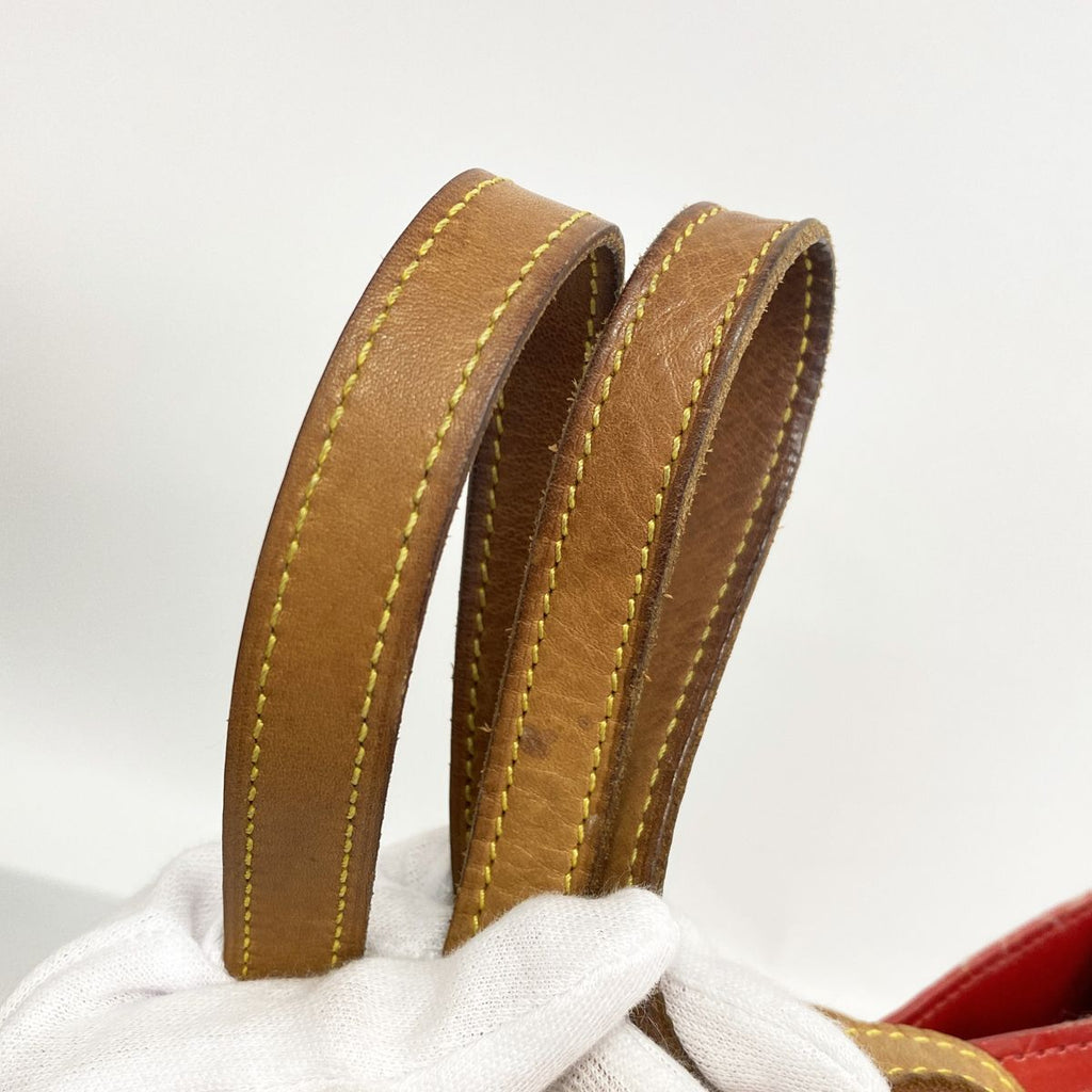 Louis Vuitton Tote Bag Vernis Reed MM Rouge — view 8