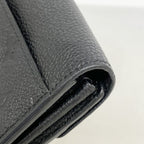 Louis Vuitton Wallet Monogram Empreinte Portefeuille Sarah Noir — view 6