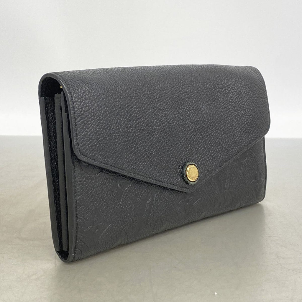 Louis Vuitton Wallet Monogram Empreinte Portefeuille Sarah Noir — view 2