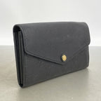 Louis Vuitton Wallet Monogram Empreinte Portefeuille Sarah Noir — view 2
