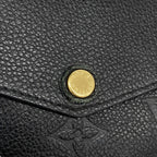 Louis Vuitton Wallet Monogram Empreinte Portefeuille Sarah Noir — view 7