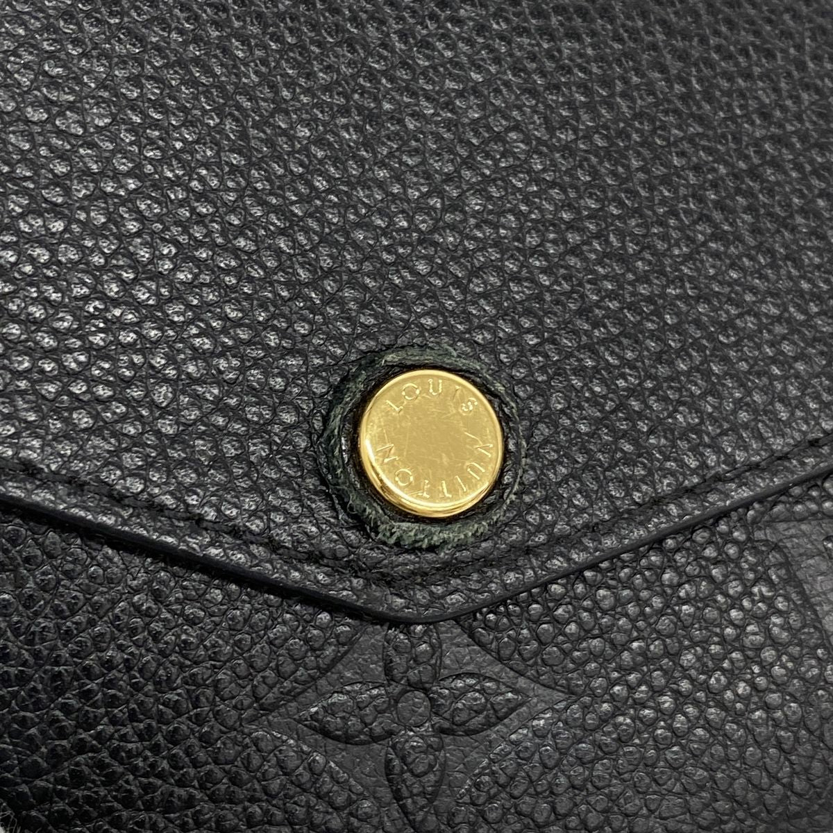 Louis Vuitton Wallet Monogram Empreinte Portefeuille Sarah Noir — view 7
