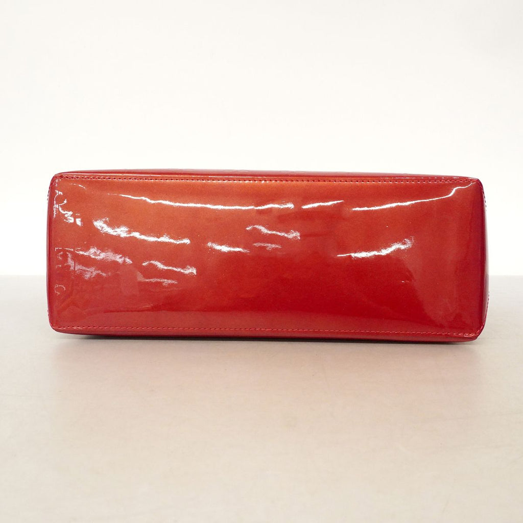 Louis Vuitton Tote Bag Vernis Wilshire PM Rouge Grenadine — view 3