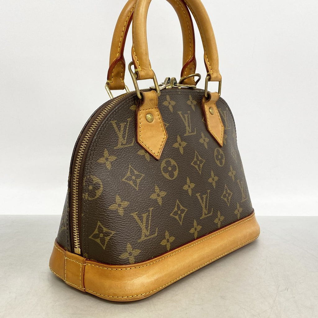 Louis Vuitton Monogram Alma BB Brown 2-Way Bag — view 2
