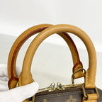 Louis Vuitton Monogram Alma BB Brown 2-Way Bag — view 6