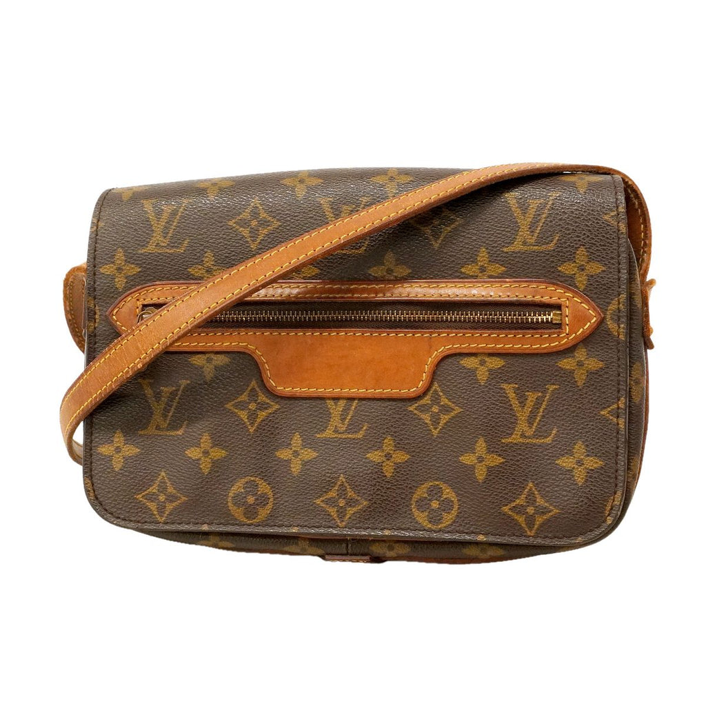 Louis Vuitton Shoulder Bag Monogram Saint Germain 24 Brown