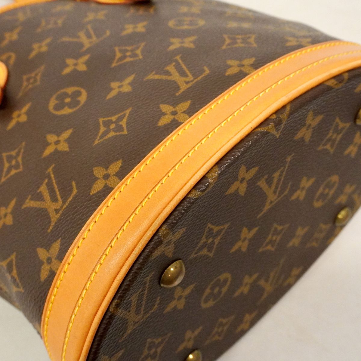 Louis Vuitton Tote Bag Monogram Bucket PM Brown — view 6