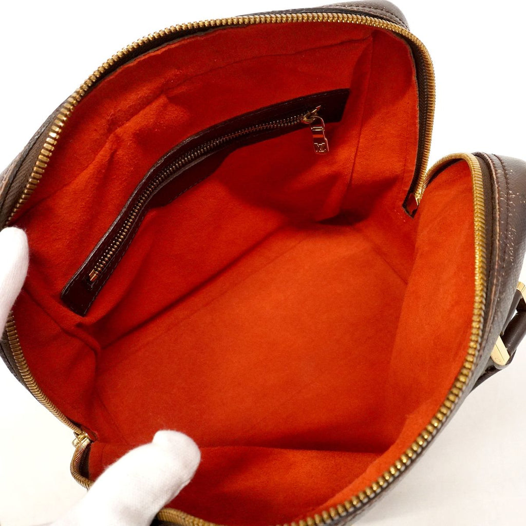 Louis Vuitton Damier Brera Ebene Handbag — view 4